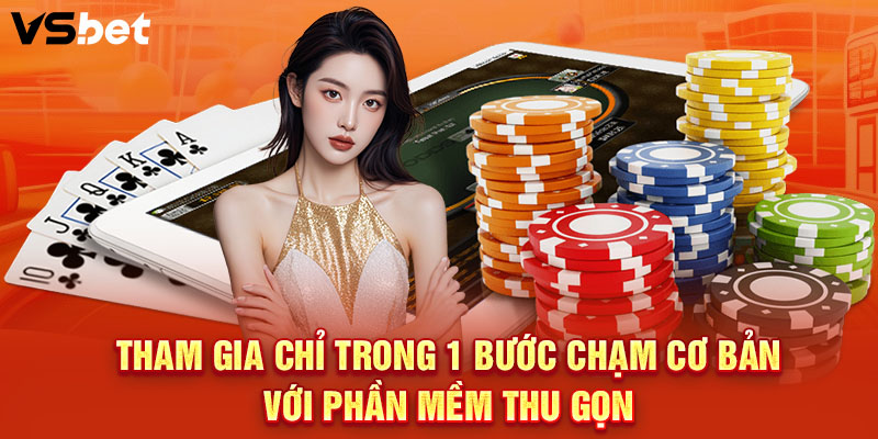 Tham gia chỉ trong 1 bước chạm cơ bản với phần mềm thu gọn